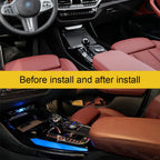 Crystal Center Console Accent — BMW X3 X4 (G01/G02)