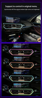 Air Vent Ambient Light Frames — BMW X3/X4/iX3