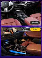 Crystal Center Console Accent — BMW X3 X4 (G01/G02)