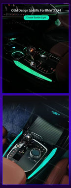 Crystal Center Console Accent — BMW X3 X4 (G01/G02)