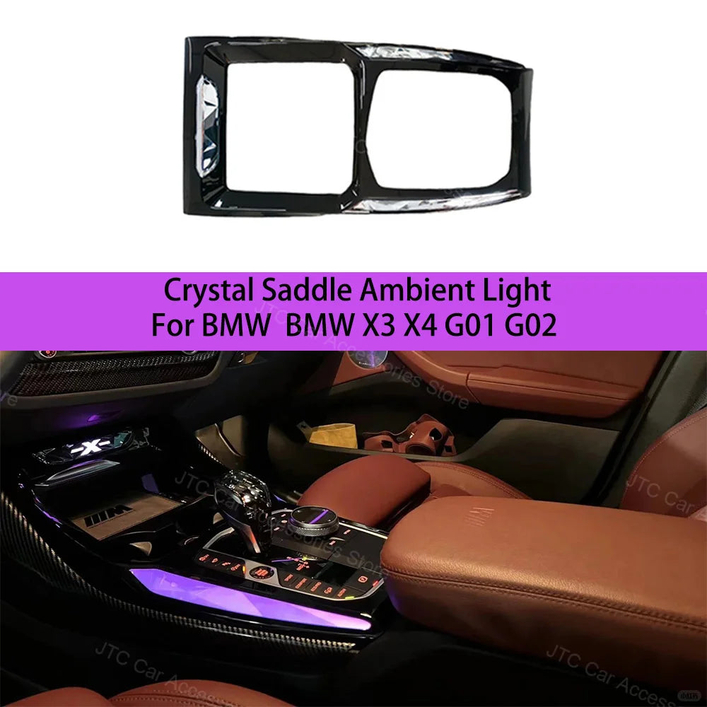 Crystal Center Console Accent — BMW X3 X4 (G01/G02)
