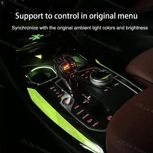 Crystal Center Console Accent — BMW X3 X4 (G01/G02)