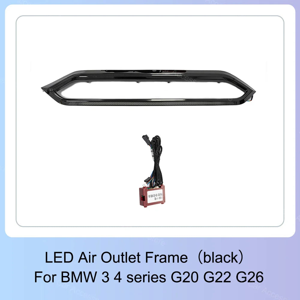 Air Vent Ambient Light Frames — BMW 3 & 4 Series (G20/G22/G26)