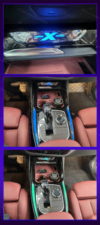 Crystal Center Console Accent — BMW X3 X4 (G01/G02)